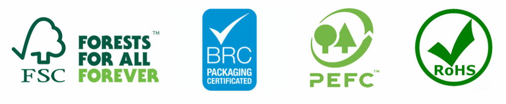 bao bì FSC BEFC ROSH BCR