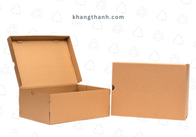 cardboard shoe boxes